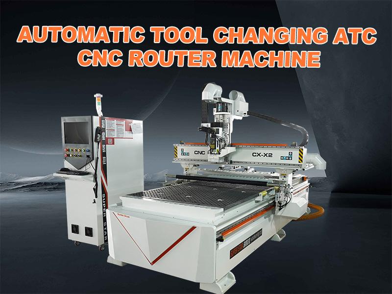 CX-X2  Automatic Tool Changing ATC CNC Router Machine