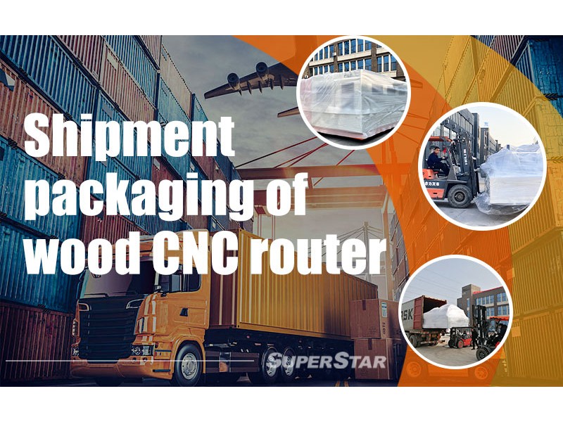 جهاز التوجيه باستخدام الحاسب الآلي الخشب في التعبئة